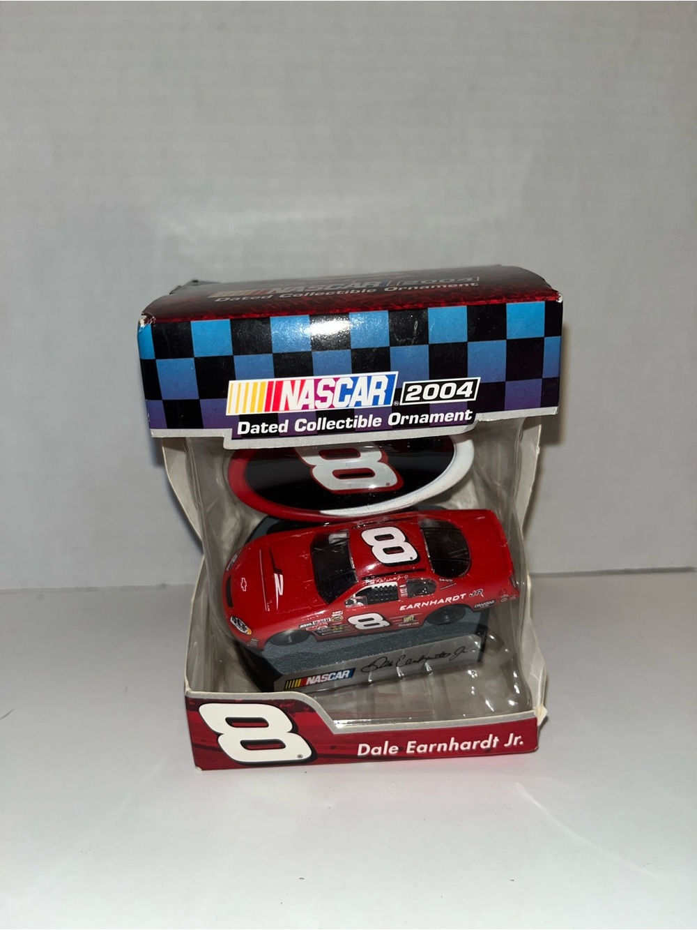 NASCAR Collectible Ornament Dale Earnhardt Jr. 8 Car